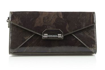 Diesel "INDUSTRIAL" GAVINA Clutch Tasche Damen Grün #4