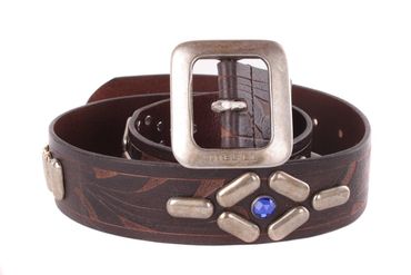 Diesel B-CATCH CINTURA BELT Gürtel Echtleder
