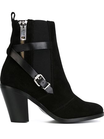 Diesel Damen Ancle Boots Stiefeletten " D-KINLEY" Schwarz #411