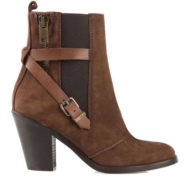 Diesel Damen Ancle Boots Stiefeletten " D-KINLEY" Braun #439