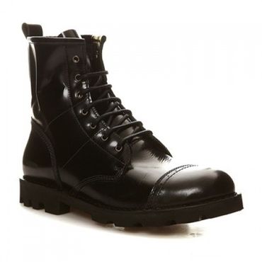 Diesel Damen Boots Stiefeletten " D-KOMBATT " Schwarz #407