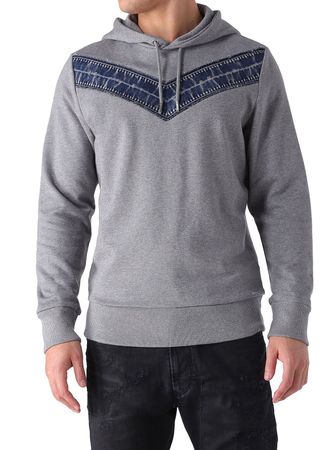 Diesel S-Indivy 96X Herren Sweatshirt Grau