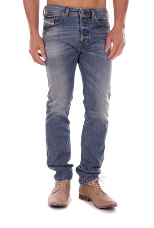 Diesel Buster 0840L Herren Jeans Hose Slim Tapered (W29,L32)