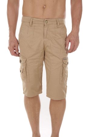 Cipo & Baxx Herren Cargo Bermuda Shorts CK161 Beige