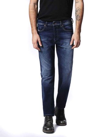 Diesel Herren Buster 0860L Jeans Hose Slim Tapered