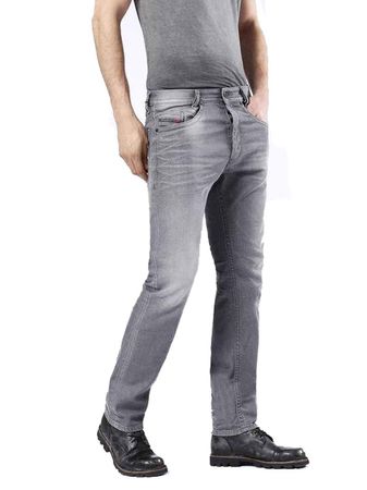 Diesel Herren Akee 0853T Jeans Hose Slim Tapered