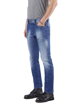 Diesel Thavar 0855G_Stretch Herren Jeans Hose Slim Skinny