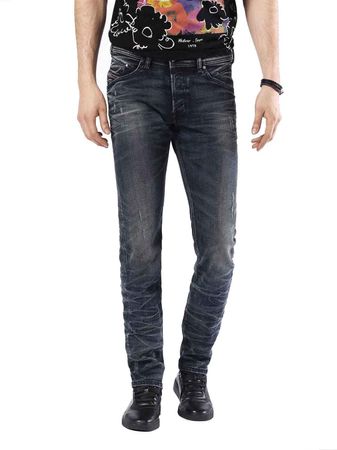 Diesel Belther 0854S Herren Jeans Regular Slim Straight Gr. W27/L30