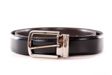 Calvin Klein Herren Wendegürtel Gürtel Echtleder D14