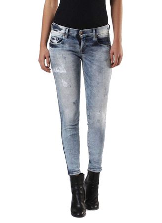 Diesel Grupee-Ankle 084DK Damen Jeans Hose Slim Skinny
