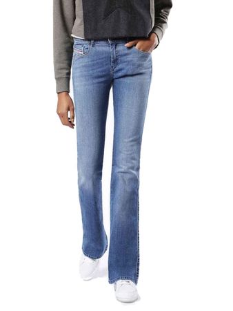 Diesel Sandy-B 084CF Damen Jeans Hose Slim Bootcut