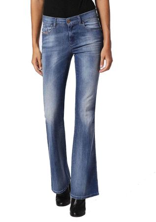 Diesel Sandy-B 084GP Damen Jeans Hose Slim Bootcut