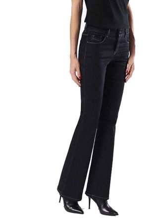 Diesel Sandy-B 0665W Stretch Damen Jeans Hose Slim Bootcut