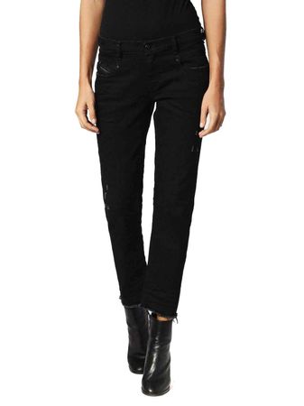 Diesel Belthy-Ankle 084JS Damen Jeans Hose Slim Straight