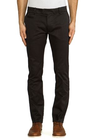 Diesel Chi-Tight-X Pantaloni 900 Stretch Herren Herren Hose Chino Schwarz
