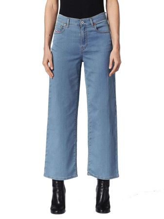 Diesel Widee-NE 0699A Damen Jeans Hose  Joggjeans Straight