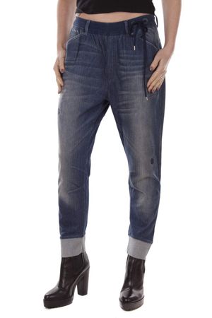 Diesel Tintsie-N.E. 0BPX Damen Sweat Jeans Hose Boyfriend