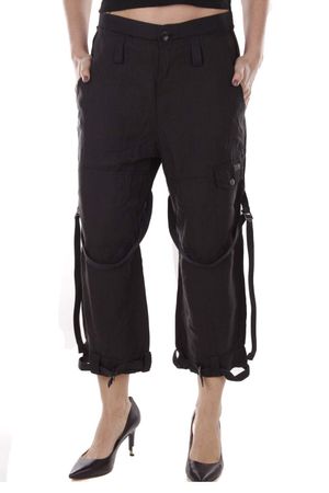Diesel Damen Hose Caprihose Schwarz