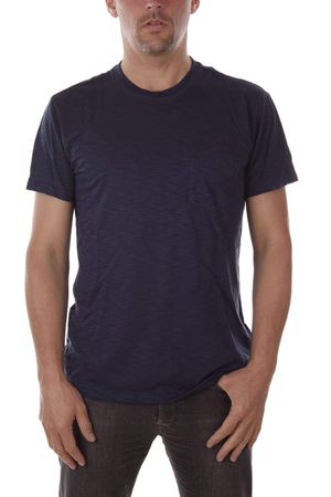 Diesel T-Eek Herren T-Shirt Rundhals Kurzarm Dunkelblau