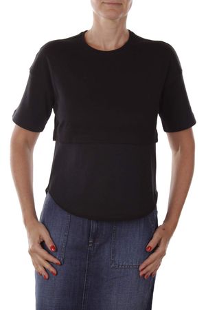 Diesel Black Gold Tumat Top Damen T-Shirt Schwarz