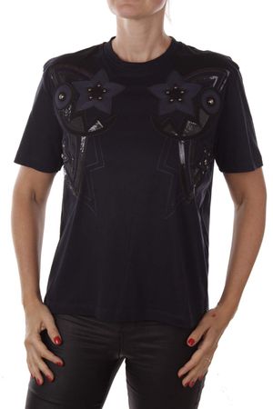 Diesel Black Gold Tembroy Maglietta Damen  Shirt Dunkelblau