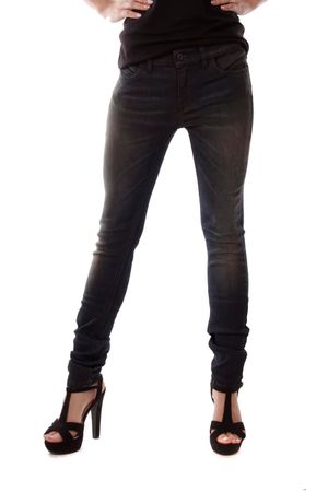 Diesel Black Gold Type-153 Damen Jeans Hose Slim Skinny