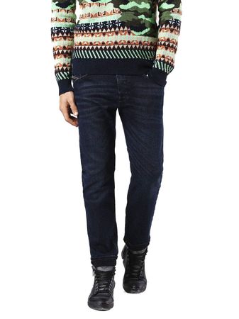 Diesel Belther 0677J Herren Jeans Hose Slim Straight