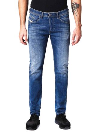Diesel Belther 084QQ Herren Jeans Hose Slim Straight