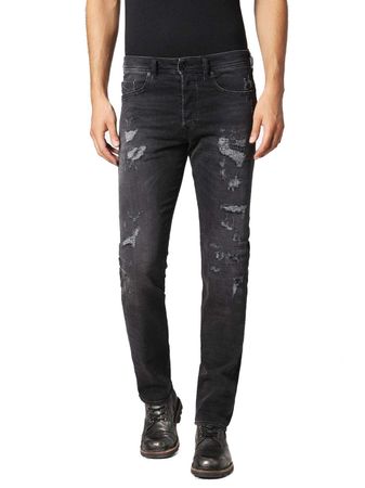 Diesel Buster  0683P Herren Jeans Hose Regular Slim Tapered
