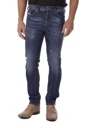 Diesel Buster  R8G4S Herren Jeans Hose Regular Slim Tapered