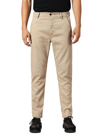 Diesel SLIM-CHINO-M-NE 0685E Herren Hose Chino Sweatjeans Beige