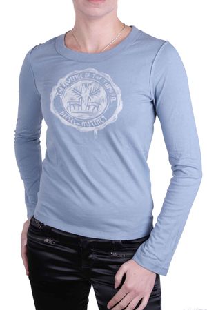 Diesel Damen Longshirt Shirt Langarm Norid Hellblau Gr. XS -L #6