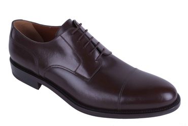 Alexander 1910 Herren Schuhe Vollleder Handgefertigt Braun Gr. 45 #4