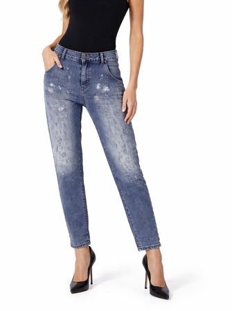 Diesel Fayza EVO 084SQ Damen Jeans Hose Boyfriend