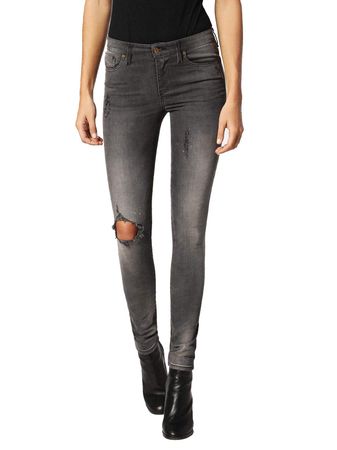 Diesel Skinzee 0683L Damen Jeans Hose Skinny Super Slim