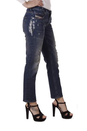 Diesel Belthy-Ankle 084YY Damen Jeans Hose Slim Straight