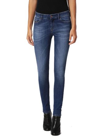 Diesel Slandy 0826F Damen Jeans Slim Straight
