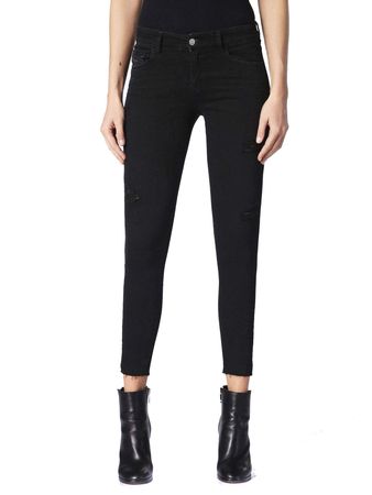 Diesel Slandy-Ankle 084EX Damen Jeans Slim Straight