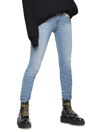 Diesel Gracey-NE 084UA Damen Joggjeans Jeans Slim Skinny