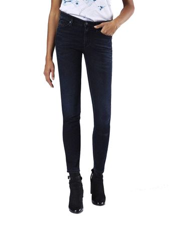 Diesel Doris-NE 0842W Damen Jeans Joggjeans Super Slim Skinny
