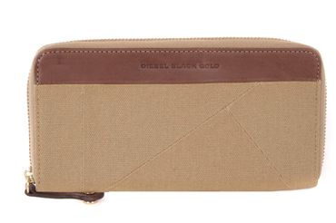 Diesel Black Gold "" PAUL-WB " Wallet Herren Geldbörse Beige 0220-259