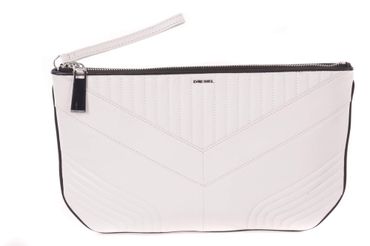 Diesel  "LE-ZIPPER" BLAIRE Wrist Pouch Tasche Creme 0220-342