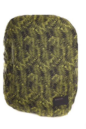 Diesel "RAINY-SACS" RAINY-BACK Regenhülle Rucksack Schwarz-Gelb  0220-375