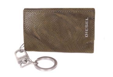 Diesel "SUNBURST" KEYCASE O  Schlüsselanhänger Olivgrün 0220-626