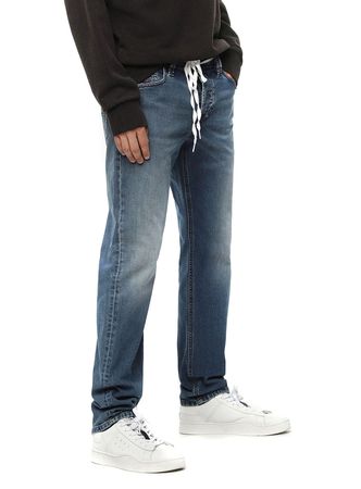 Diesel Herren Larkee-Beex  084TU Jeans Hose Regular Tapered