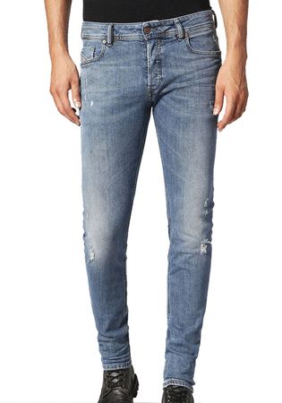 Diesel Sleenker 084KJ Herren Jeans Hose Slim Skinny