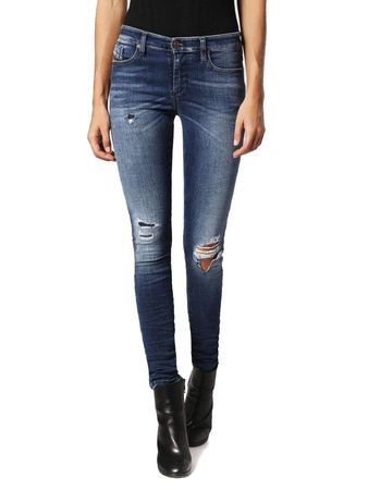 Diesel Skinzee 084KD Damen Jeans Hose Skinny