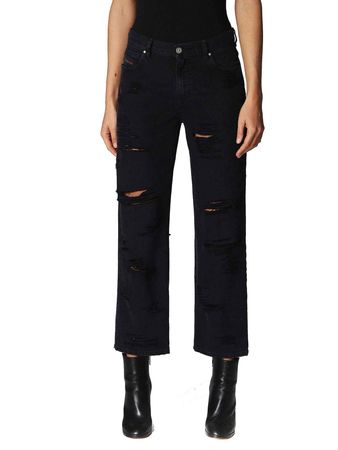 Diesel Niclah-E 084NZ Damen Jeans Regular Straight