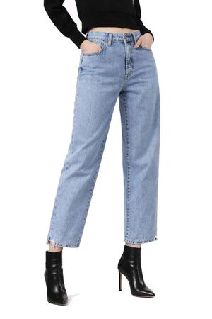 Diesel Niclah-E 084RE Damen Jeans Regular Straight