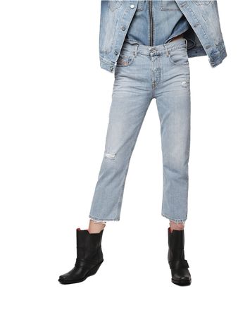 Diesel Aryel 080AF Damen Jeans Hose Straight